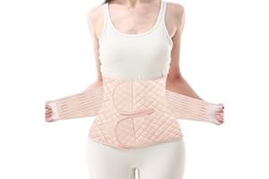 Allaugh Postpartum Belly Band Wrap: C Section Belly Belt for Women Post Pregnancy Recovery - Abdominal Binder Post Surgery