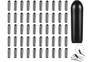 MAYIWO Prong Collar Covers 2.25mm Designed for Herm. Sprenger Collar (50 Tips per Pack), Vinyl Comfort Prong Tips for 2.0mm-3.0mm Dog Pinch Collar