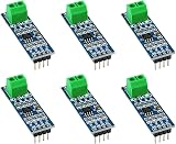 JZK 6 Pcs 5V MAX485 RS485 Module TTL to RS-485 MCU Development Board view 1