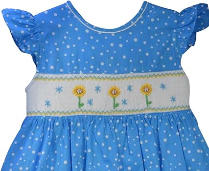 carriage boutique smocked dress