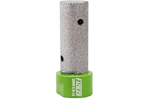 FACHLICH Diamond Finger Bit 20mm Diamond Milling Bit for Enlarging and Shaping Existing Holes in Porcelain Ceramic Granite an