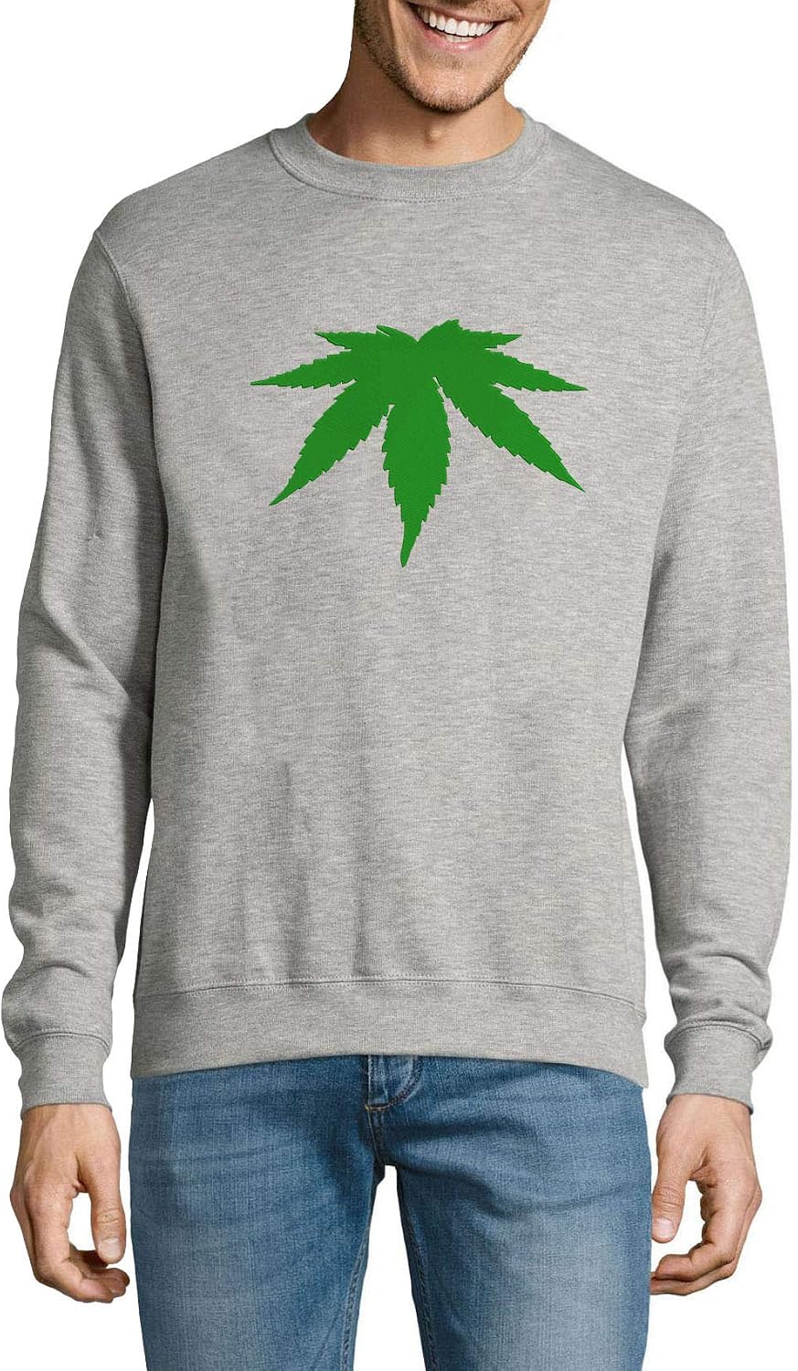 Sweat à Capuche Marijuana T-Rex 420 Weed-Rex - Cadeau Humour Cannabis Pour Hommes Et Femmes