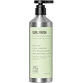 AG Care Curl Fresh Hydrating Shampoo with Pea & Rice Amino Acids - Curl Shampoo to Cleanse Scalp and Retain Moisture for Heal