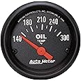 AUTO METER 2639 Z-Series Electric Oil Temperature Gauge , 2 1/16"