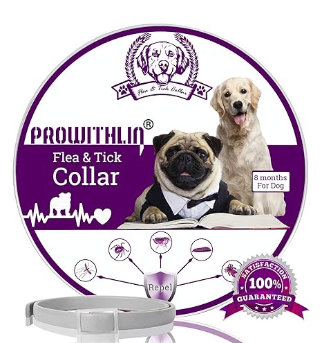 prowithlin Collar Antiparasitario para Perros contra Pulgas ...