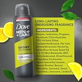 Dove Men+Care Sport Active Anti-Perspirant Deodorant Spray 150ml Fresh Scent view 6