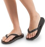 Seac Ohau Rubber Flip Flops for Sea Pool Beach Boat Black UK 11.5 view 2