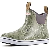 SUREWAY Women's Ankle Fishing Deck Boots for Women,Short Waterproof Neoprene Rubber Rain Boots,Durable Comfortable Lightweight Garden Work Shoes for Women,Upgraded Slip Resistant,SWN500W OVERLAND 10