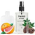 TWINS Impression of L.12.12 Blanc | Perfume for Men Eau de Parfum | No.1109 | 3.4 Fl Oz / 100 ml