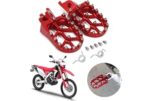Foot Pegs Footpegs Footrests Foot Pedals Rests CNC MX For CR125/250 CRF150R CRF250R CRF250X CRF250RX CRF450R CRF450RX CRF450X