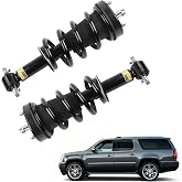Dasbecan 2Pcs Front Struts Assembly Compatible With Cadillac Escalade 07-14 | Thick Piston Rod with Magnetic Spring For 2007-2014 Cadillac Escalade Chevy Suburban Tahoe GMC Yukon XL Replace 580-435