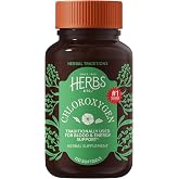 Herbs Etc. ChlorOxygen Chlorophyll Concentrate Softgels, 120 Count | Concentrated Chlorophyll for Detoxification, Deodorizing, Skin, Gut, and Energy Support Without Caffeine, Gluten-Free
