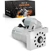 maXpeedingrods High Torque Mini Starter 19695 for Chevy SBC BBC 262-454 | for Chevrolet Small &amp; Big Block 262 305 307 327 350 454 with 153 168 Tooth Flywheel 1.4kW/1.88HP