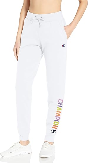 white champion sweatpants womens