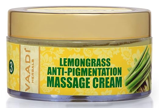Vaadi Herbals Lemongrass Anti Pigmentation Massage Cream, 50g