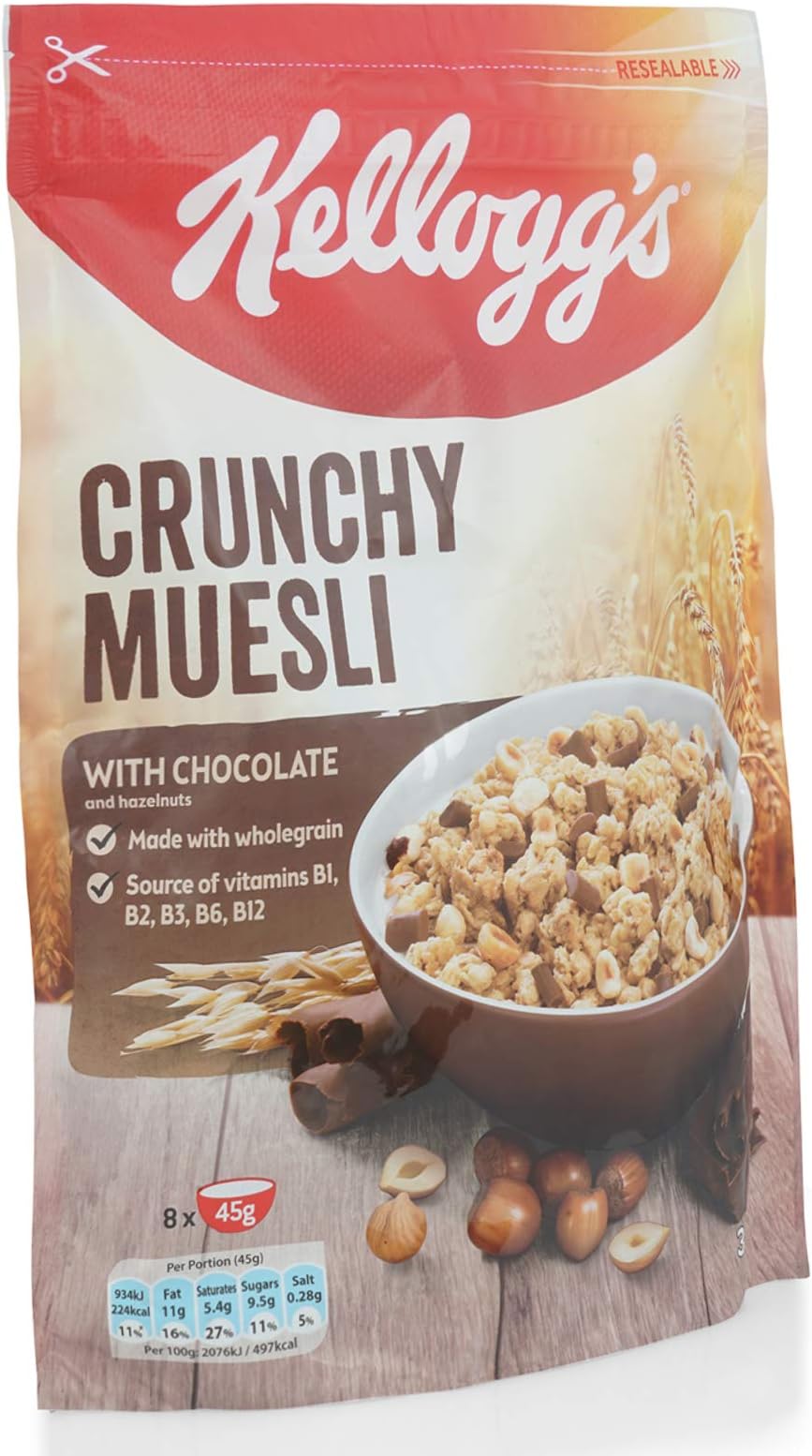 Kellogg's Crunchy Muesli with Chocolate 380 gm price in UAE Amazon