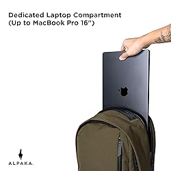 ALPAKA Metro Backpack Pro for Men - Fits