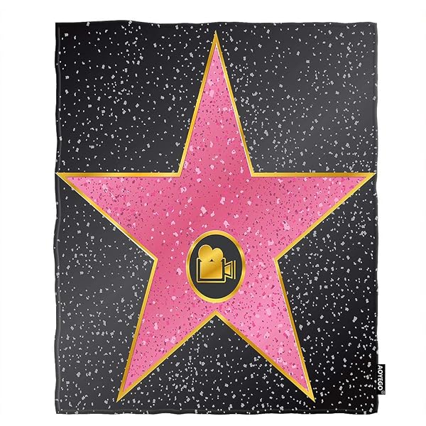 Amazon.com: 3D Rose Los Angeles Blank Star On Hollywood Walk of Fame Square  12 by 12 Inch Quilt, 12 x 12 : Home & Kitchen