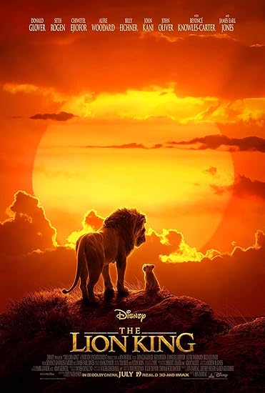 Amazon.com: Movie Poster: The Lion King 2019 Posters and Prints ...