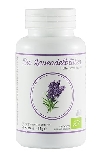 BIO-Lavendelblüten VEGAN Kapseln