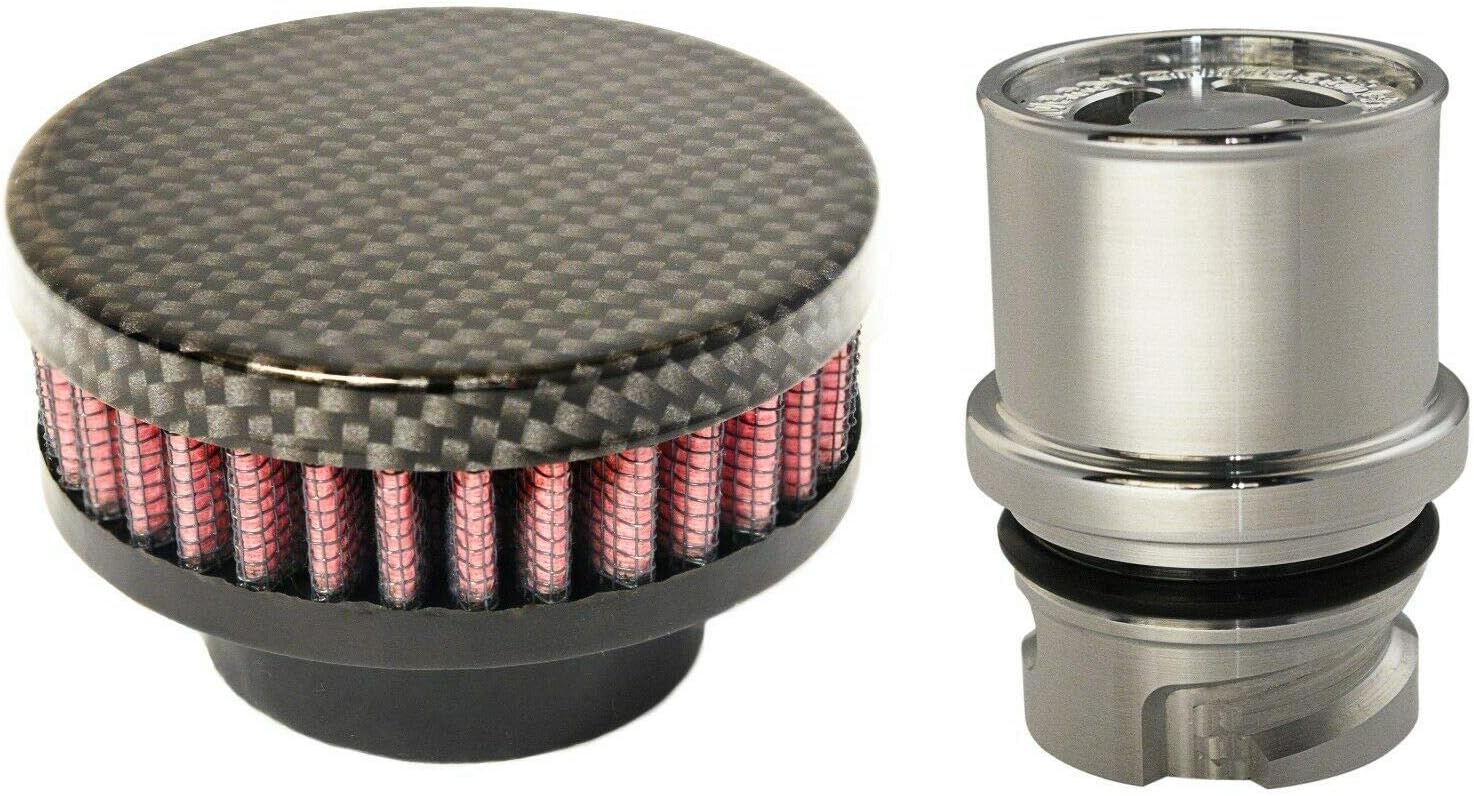 CFM Performance Baffled Billet Valve Cover Breather