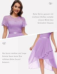 Wedtrend Women's Formal Dress Ruffle Cocktail Party