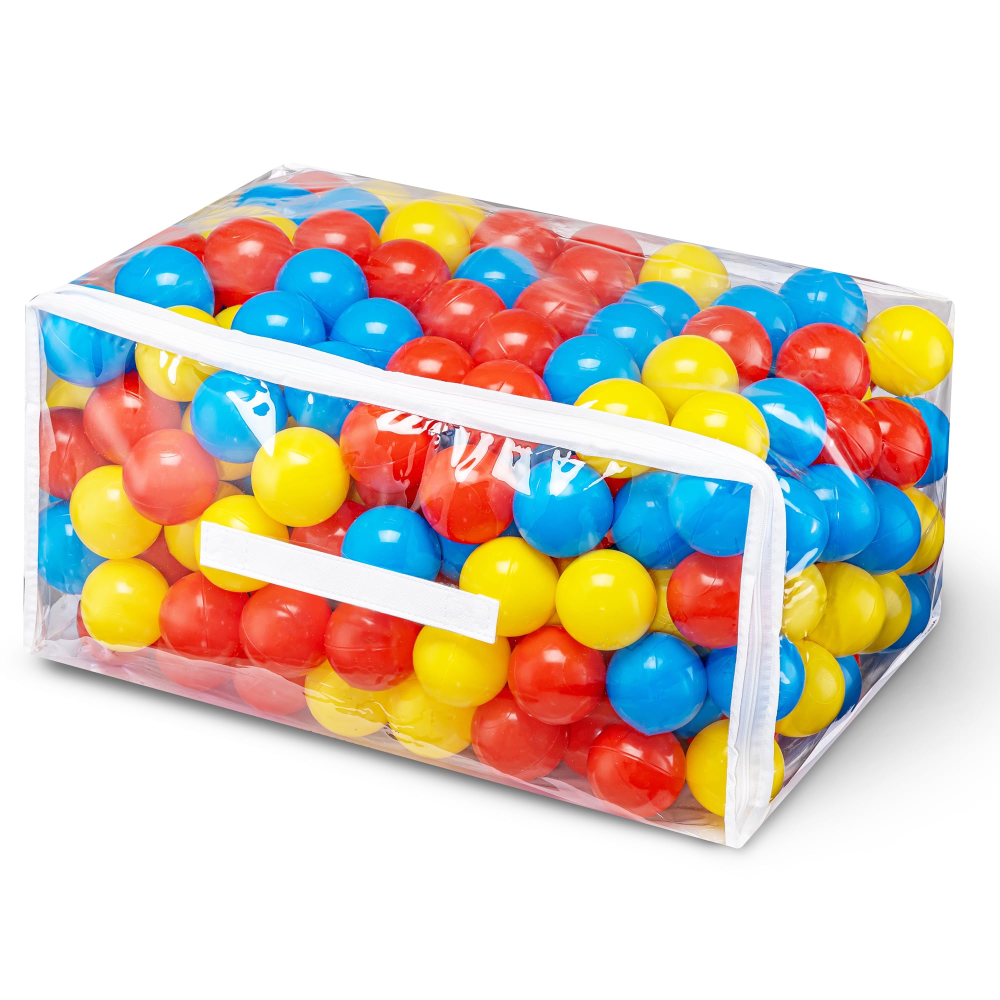 Photo 1 of Hovenlay 100 Ball Pit Balls for Kids, Plastic Balls for Ball Pit, Play Balls for Toddlers Babies, Ideal for Ball Pit, Kiddies Pool, Indoor Playpen