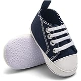 Baby Shoes Soft Sole Baby Toddler Shoes with Bandage Canvas Shoes in All Season for 0-1-year-old Baby