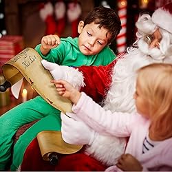 Watersay Christmas Santa's Nice List Scroll Paper