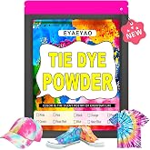 Eyaeyao Tie Dye Powder, Clothing Dye, Non Toxic Permanent, Dye for Clothes, Fabric Dye for Kids Women for Homemade Party Creative Group Activities DIY Gift (Rose Red, 2 Ounce)