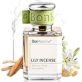 Bonkaroma - LILY INCENSE - Eau de Parfum - Perfume Luxury - Woody Note - Long-Lasting Fragrance for Unisex, 1.7 Ounce / 50ml (Pack of 1), Everyday Fragrance, Birthday and Holiday Gifts.