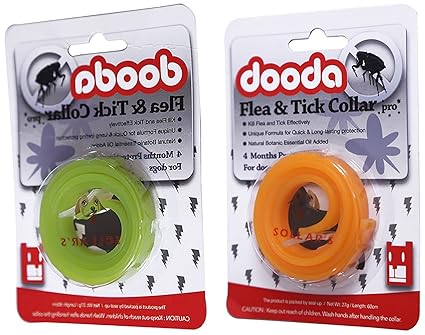 Pets Planet Dooda Flea and Tick Collar (Small) (Color May Vary)
