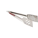 GrillPro 40240 16-Inch Stainless Steel Tong/Turner Combination, Silver