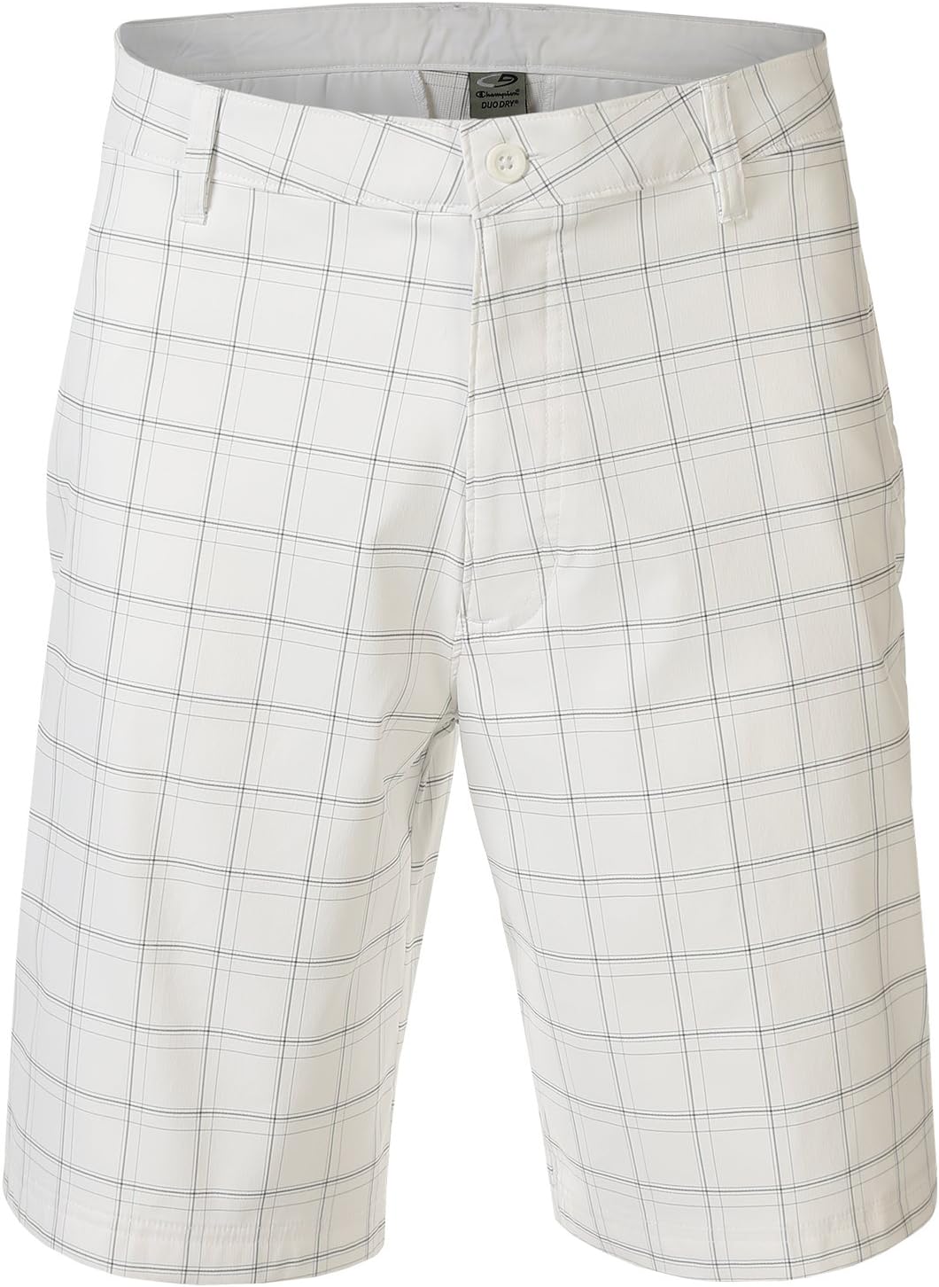 C9 Champion Pantalones de golf para hombre, Blanco (White Plaid