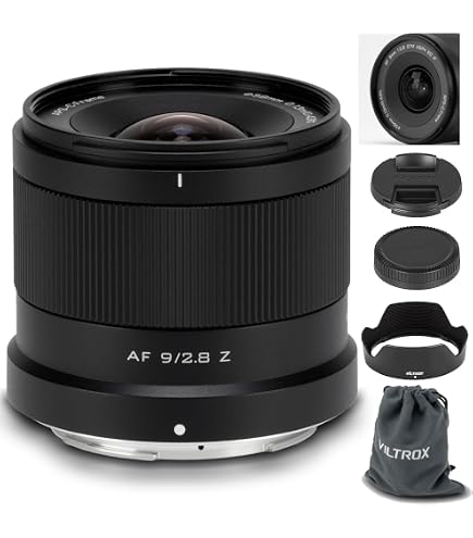 Amazon.com: VILTROX 13mm f/1.4 F1.4 Z-Mount APS-C Lens, Ultra Wide