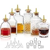 SuproBarware 6 Packs Bitters Bottle for Cocktails
