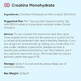 WeightWorld Creatine Monohydrate Powder 500g 165 Servings 200 Mesh view 8