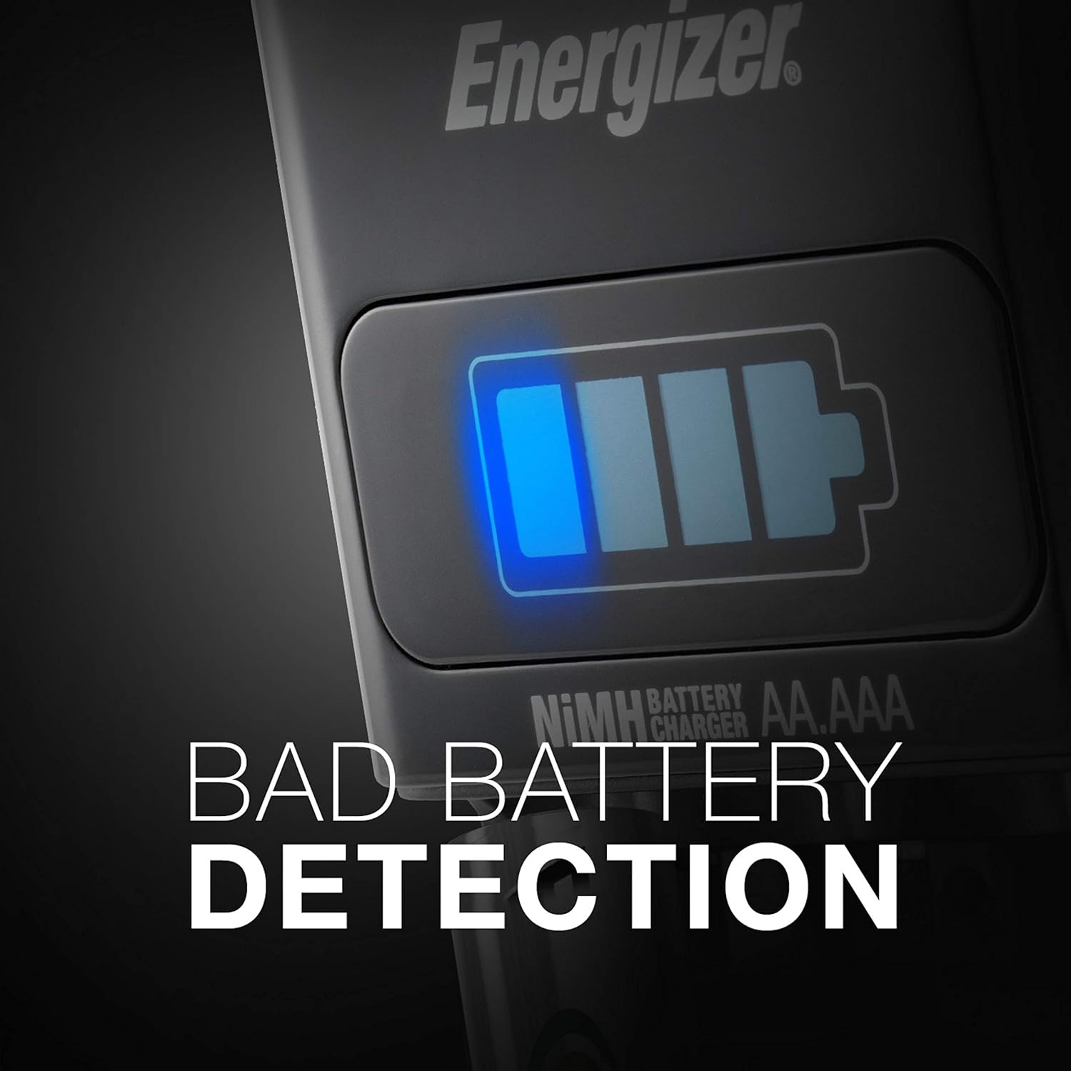 Energizer AA/AAA 1 Hour Charger with 4 AA NiMH Rechargeable Batteries (Charges AA or AAA batteries in 1 hour or less) CH1HRWB-4: Health & Personal Care