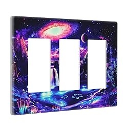 Blacklight Planet Nebula Waterfall Galaxy Starry