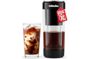 MÜELLERHOME RapidBrew Cold Brew PCB-300 Black Coffee