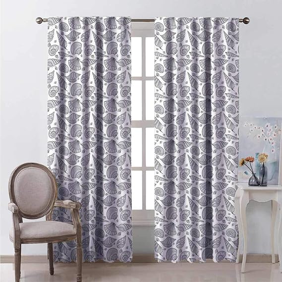 Cortina de aislamiento térmico náutico, patrón de varias conchas