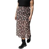Torrid Women's Plus Size Skirt - Mesh Maxi Skirt