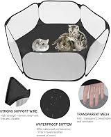 MAIKEHIGH Foldable Pet Playpen 120x38 cm Portable Indoor Outdoor Cage view 4