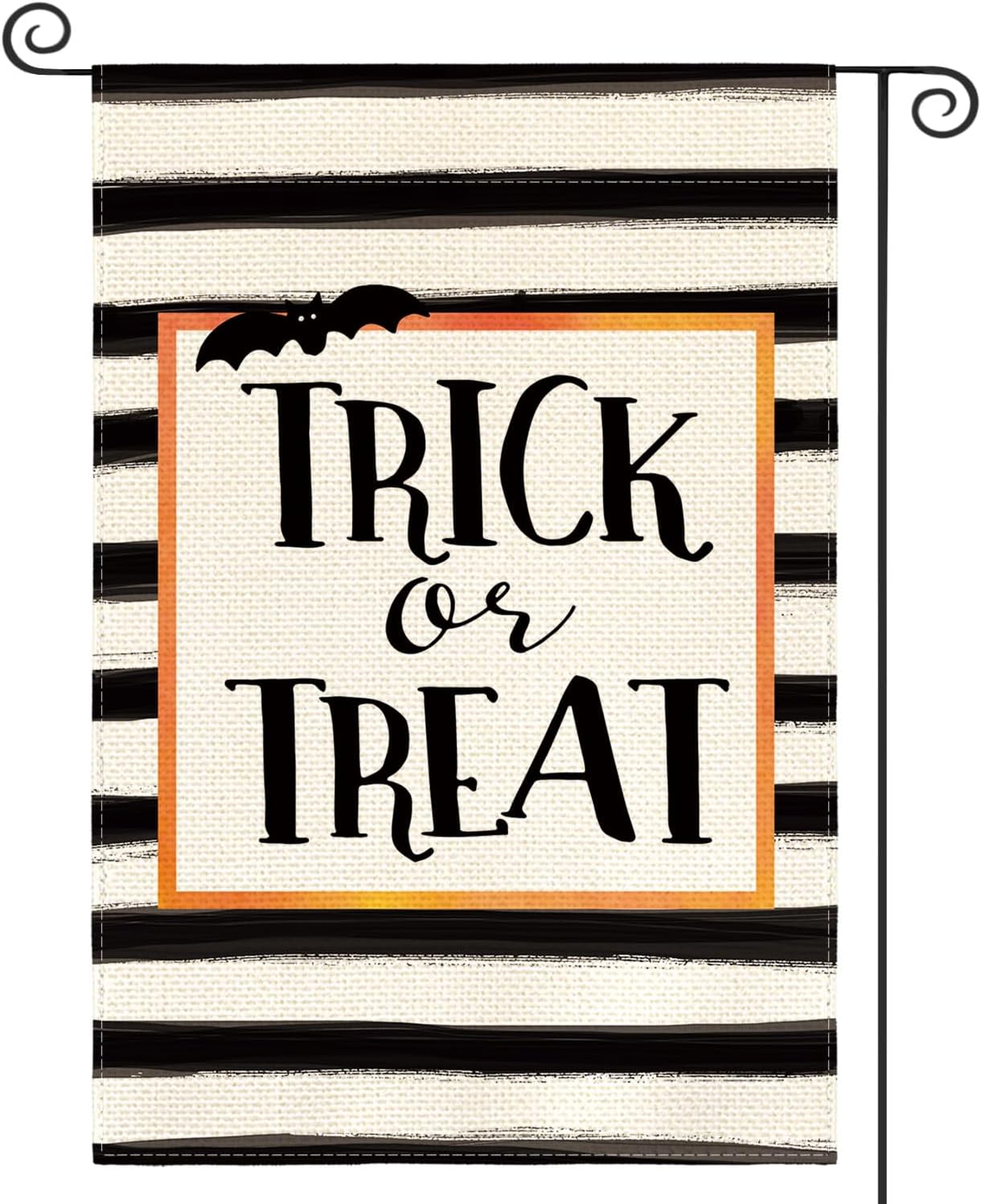 Flags - AVOIN colorlife Trick or Treat Garden Flag 12 x 18 Inch Double Sided Outside, Halloween Holiday Yard Outdoor Flag