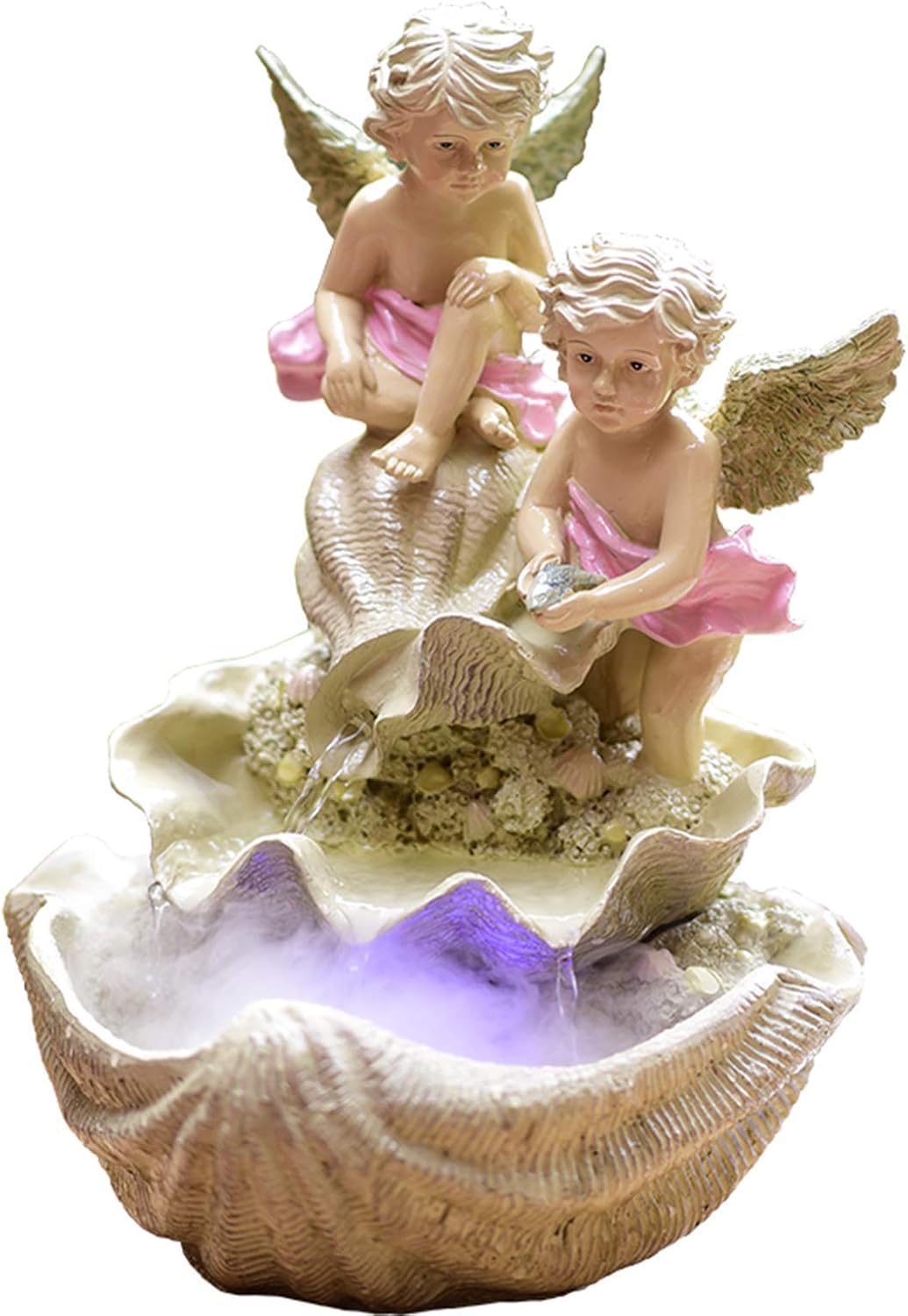 Indoor Ornamental Water Fountain,Relaxation Waterfall Fountain Perfect