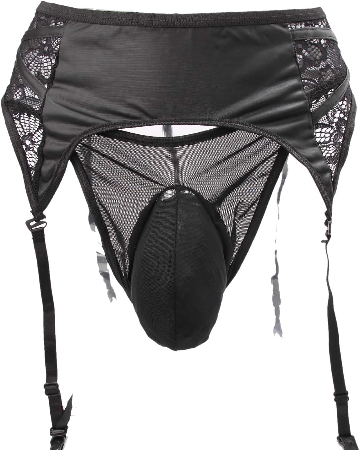 Sissy Pouch Panties Men's Girly lace Bikini Briefs Lingerie Underwear Sexy for Men GYLS
