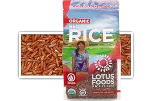 Lotus Foods Organic Red Rice, slightly nutty flavor, 15 Ounce