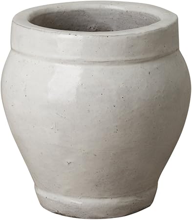 Emissary Home And Garden Ridge Planter White 11 H Amazon Co Uk