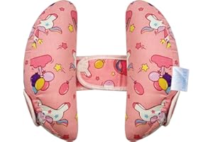 REFLYAWAY Baby Car Seat Head Neck Support, Toddler Adjustable Stroller Safety Insert, Banana U-Shape Travel Headrest Cushion