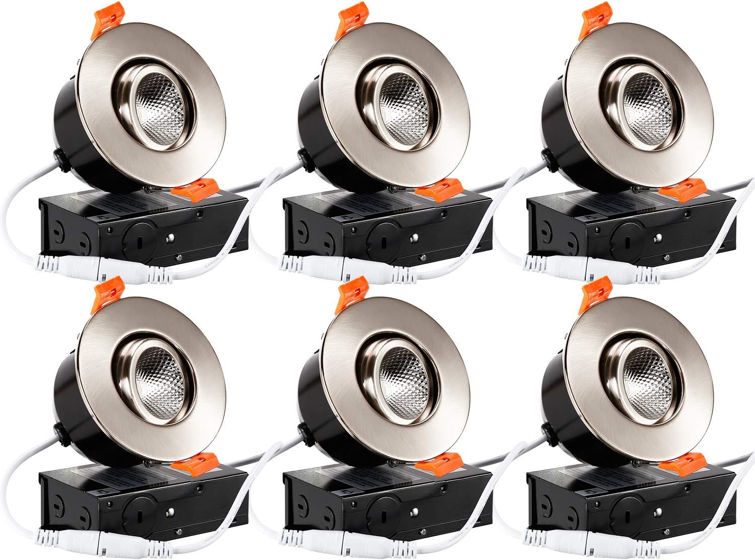 Best Recessed Lighting Trim Brushed Nickel 5′